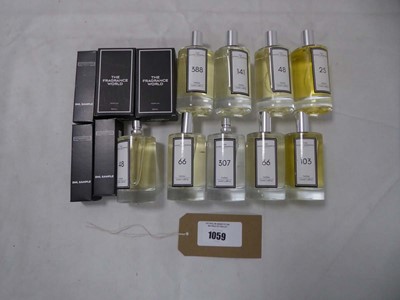 Lot 1059 - Selection of designer inspired perfumes to...