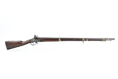 Lot 311 - (S58) .69 Charleville Flintlock rifled musket,...