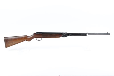 Lot 132 - .22 Webley Mark 3 underlever air rifle, open...