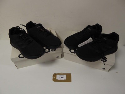 Lot 2 boxed pairs of men's Adidas Cloudfoam Comfy...