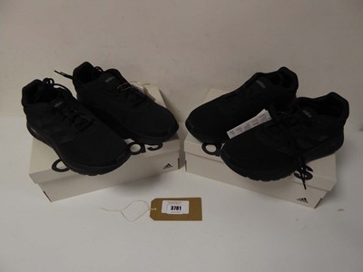 Lot 2 boxed pairs of men's Adidas Cloudfoam Comfy...