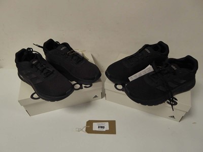 Lot 2 boxed pairs of men's Adidas Cloudfoam Comfy...