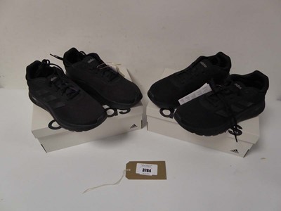 Lot 2 boxed pairs of men's Adidas Cloudfoam Comfy...