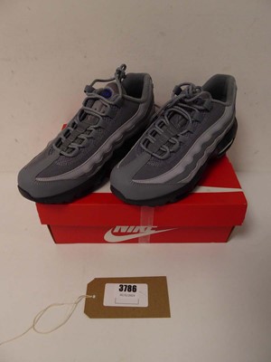 Lot Boxed pair of juniors Nike Air Max 95 trainers,...