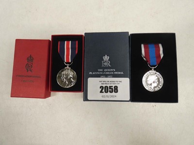 Lot 2058 - Queen's Platinum Jubilee Medal 1952-2022 and...