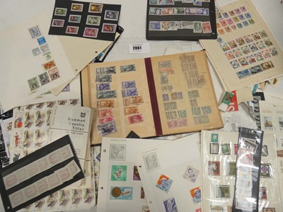 Lot 2061 - Quantity of mostly used world stamps, loose...