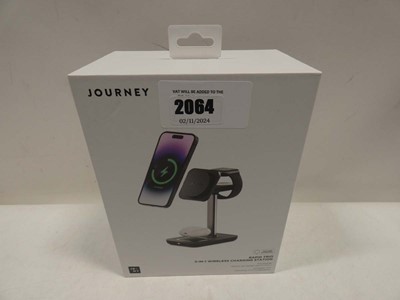 Lot 2064 - Journey 3-in-1 wireless charging station