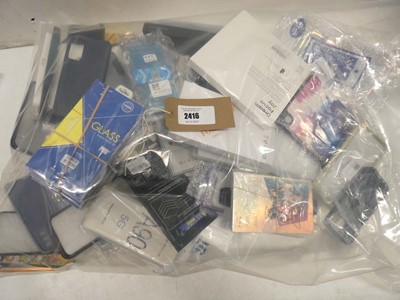 Lot 2416 - Quantity of smartphone cases and covers