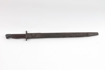 Lot 63 - British P1907 Enfield bayonet by Sanderson,...