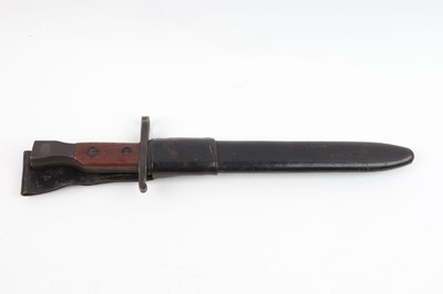 Lot 73 - Canadian M1910 Ross knife bayonet, stamped...