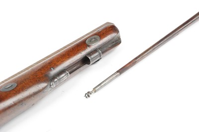 Lot 411 - (S58) 20 bore Flintlock Travelling Pistol by...