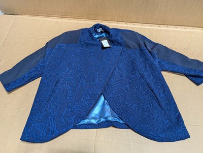 Lot 3004 - 12 Yan Neo Rhea navy patterned jackets, sizes...