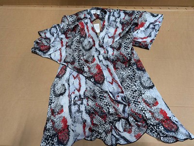 Lot 3025 - 24 Yan Neo Selene paint effect wrap dresses,...