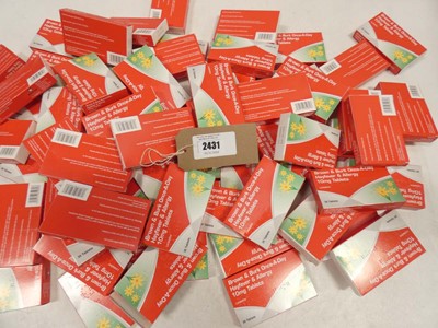 Lot 2431 - Quantity of once-a-day 10mg loratadine allergy...