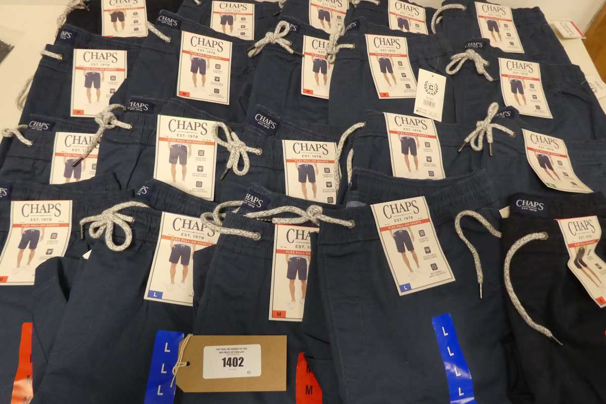 Lot 1402 - Bag containing 20 pairs of men's Chaps flex...