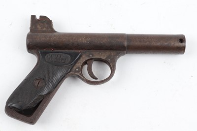 Lot 1610 - Webley Mark I air pistol - for parts or repair,...