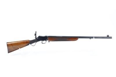 Lot 668 - (S2) .220 BSA martini-action target rifle, 25...