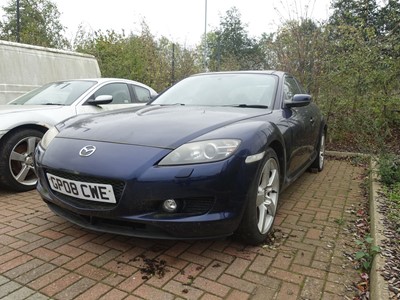 Lot 4002 - (GP08 CWE) 2008 Mazda RX-8 231PS coupe in blue...