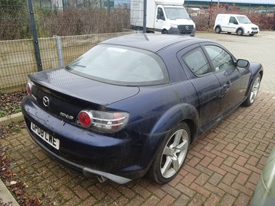 Lot 4002 - (GP08 CWE) 2008 Mazda RX-8 231PS coupe in blue...