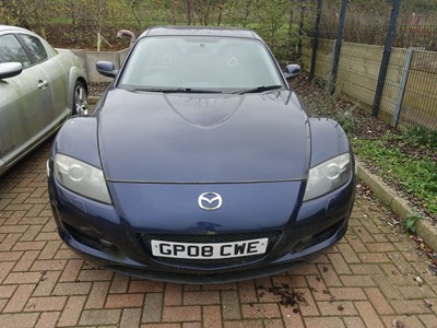 Lot 4002 - (GP08 CWE) 2008 Mazda RX-8 231PS coupe in blue...