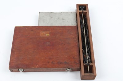 Lot 1080 - Cased Mitutoyo .001" micrometer set, cased NSK...