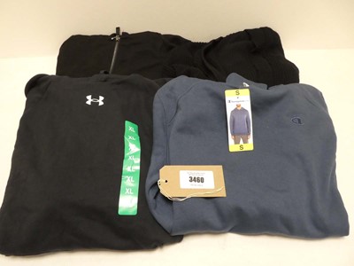 Lot 3460 - Bag containing men's black Under Armour hoodie,...