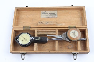 Lot 1089 - Cased MPJ bore gauge with an 'Intertest' choke...