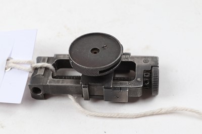 Lot 1099 - Parker Hale rear sight for Enfield rifle,...