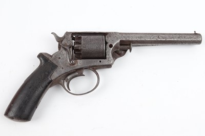 Lot 413 - (S58) 54 bore Tranter 5 shot revolver, 6 ins...