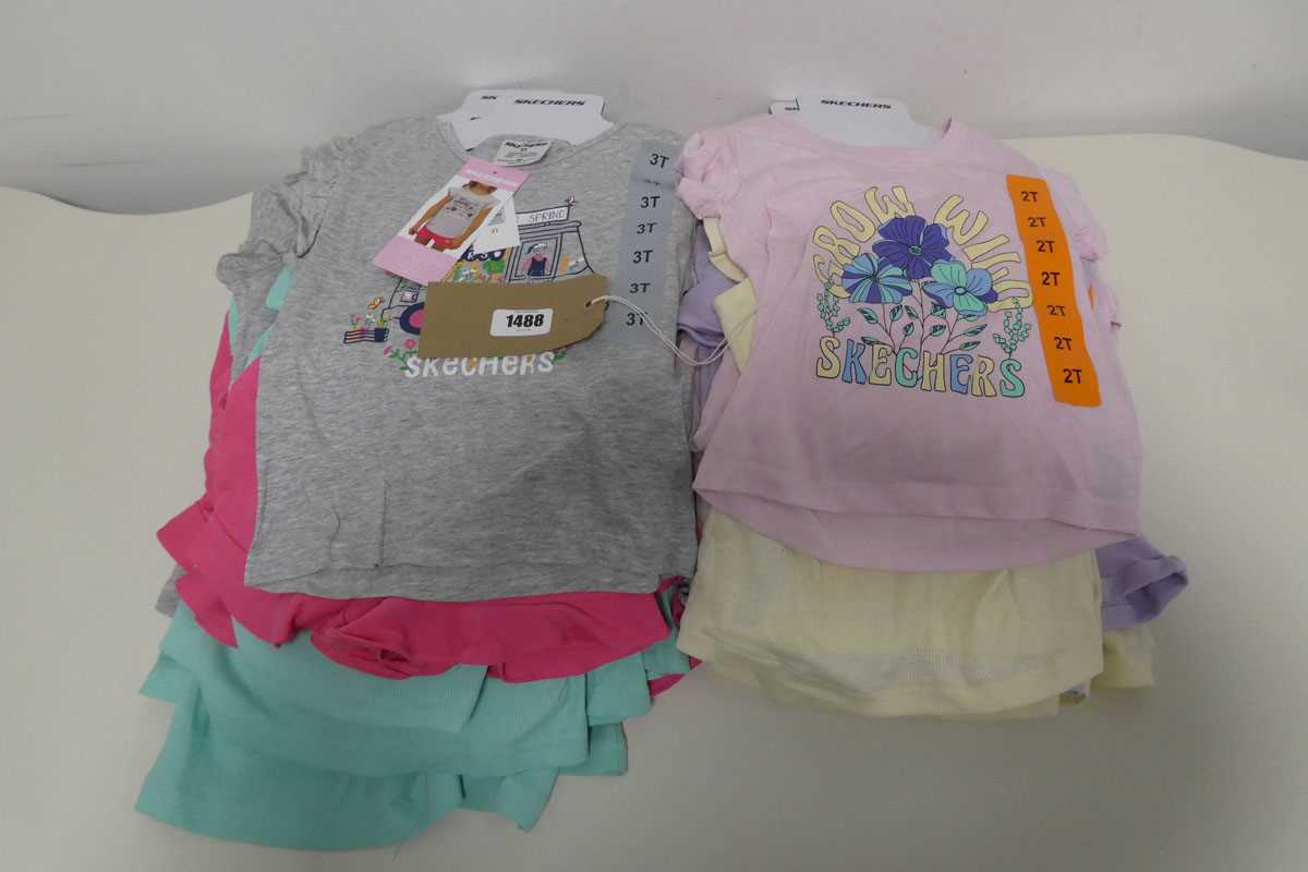 Lot 1488 - Approx. 20 girls Skechers 3 piece sets.