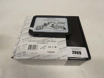 Lot 2069 - Garmin Dezl 580 truck Sat-Nav (refurbished)