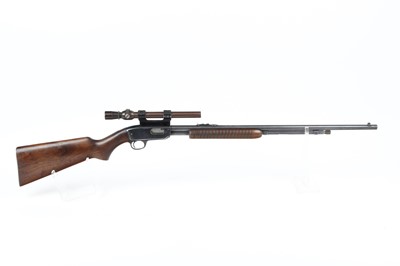 Lot 694 - (S1) .22 Winchester Model 61 pump-action rifle,...