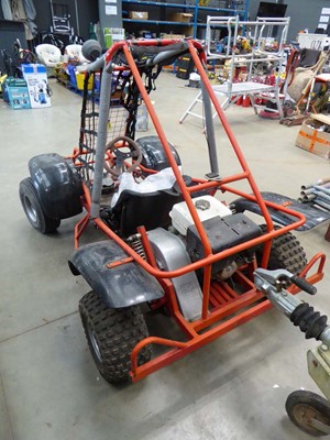 Lot 4255 - AK30S Amis Kennedy off road go kart with roll...