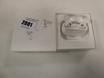 Lot 2081 - Pair of Apple AirPods Pro 2nd Gen, model...