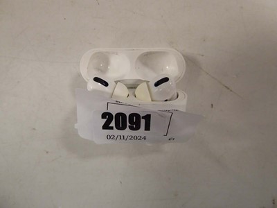 Lot 2091 - Pair of Apple AirPods Pro, unboxed