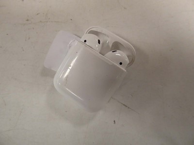 Lot 2106 - Pair of Apple AirPods 2nd Gen, unboxed