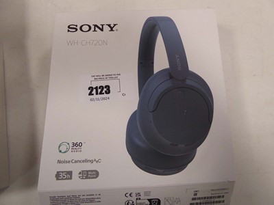 Lot 2123 - Pair of Sony WH C8720N noise cancelling...