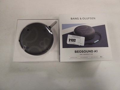 Lot 2132 - Bang & Olufsen BeoSound A1 2nd Gen waterproof...