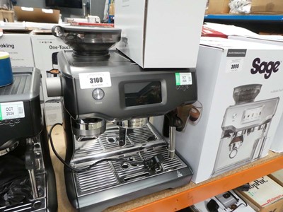 Lot 3100 - Unboxed Sage Oracle touch coffee machine with...