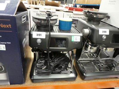 Lot 3101 - Unboxed Sage Barista touch coffee machine