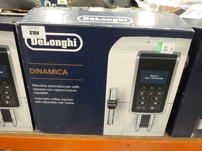 Lot 3104 - Delonghi Dinamica auto matic coffee machine