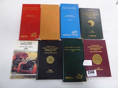 Lot 2146 - Selection of Jaguar E Type directories of...