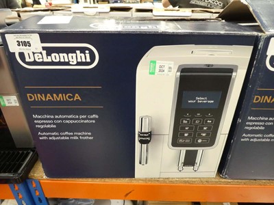 Lot 3105 - Delonghi Dinamica auto matic coffee machine