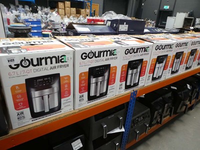 Lot 3122 - 6 Gourmia digital air fryers