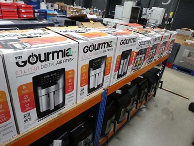 Lot 3123 - 7 Gourmia digital air fryers