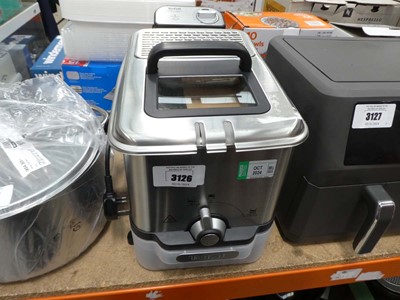 Lot 3126 - Unboxed Tefal fyer