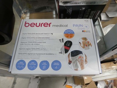 Lot 3145 - Beurer medical heat pad plus a Duracell lantern