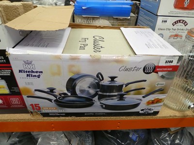 Lot 3200 - Kitchen King cookware set