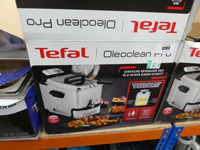 Lot 3203 - Tefal oleo clean pro fryer