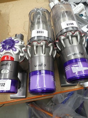 Lot 3231 - Hand held Dyson V11 with pole, 2 heads,...